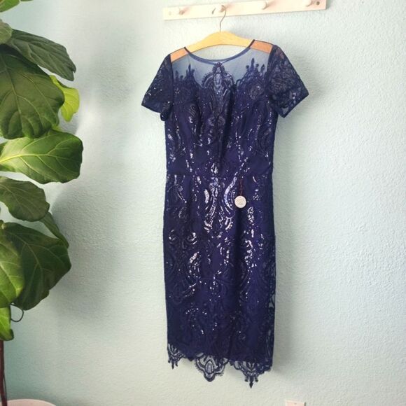 Chi chi London new with tags sequins cocktail formal midi dress - Picture 1 of 16